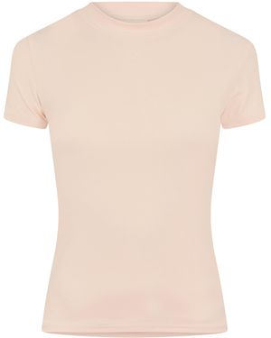 The Couture Club Sculpting Stretch Emblem Baby T-Shirt - Natural
