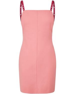 Off-White c/o Virgil Abloh Open Back Mini Dress - Pink