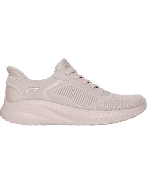 Skechers Engineered Knitted Bungee Slip-On Runners - Grey