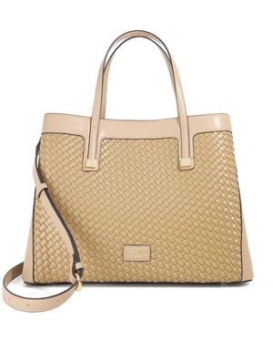 Dune Deave Satchel Bag - Natural