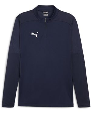 PUMA Teamfinal Training 1/4-Zip Fleece - Blue