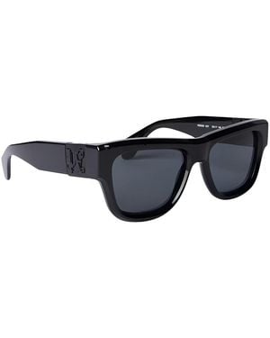 Palm Angels Accessories Merrill Rectangle Sunglasses - Blue