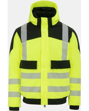 Dunlop Hi Vis Pro Jacket - Yellow