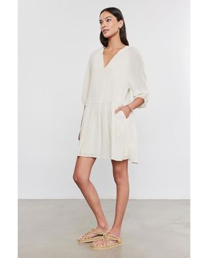 Velvet By Graham & Spencer Shift Dress - White