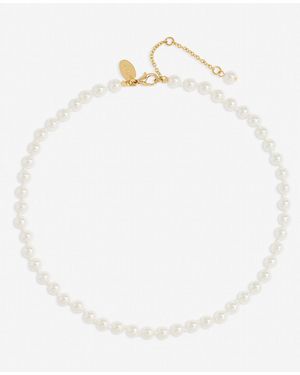 Jon Richard Pearl Necklace - White