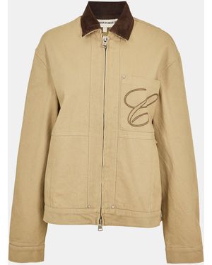The Couture Club Twist Barn Jacket - Natural
