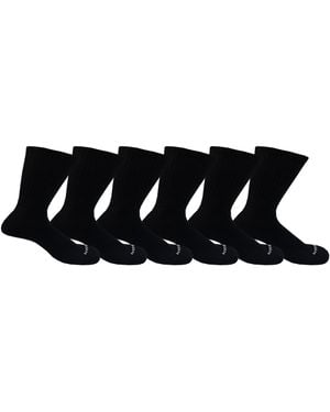 Firetrap 6Pk Crw Sock - Black
