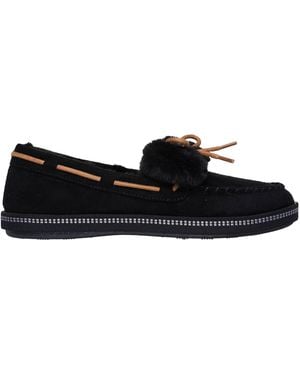 Skechers Cosy Campf Full Fit Slipper - Black