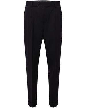 BOSS C-Perin-Dpl-Tu-253 Tapered Fit Trousers - Black