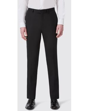 Twisted Tailor Ellroy Tailored Fit Trouser - Black