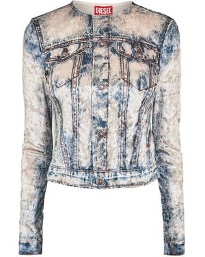DIESEL T Clauvet T-Shirt - Blue