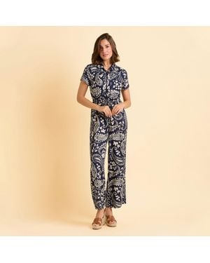Brakeburn Kathie Jump Suit - Blue