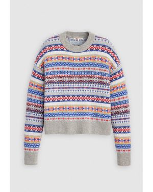 Levi's Ines Fairs Crew Neck Jumper - White