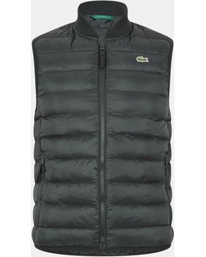 Lacoste Quilted Gilet - Green