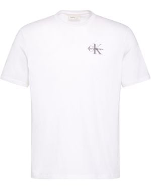 Calvin Klein Ckj Micro Logo Tee Sn63 - White