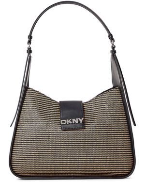 DKNY Bertie Hobo Shoulder Bag - Brown