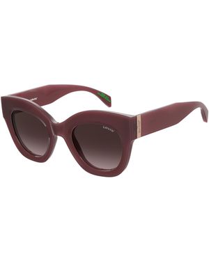 Levi's Levi's Uv Protection Round Sunglasses - Brown