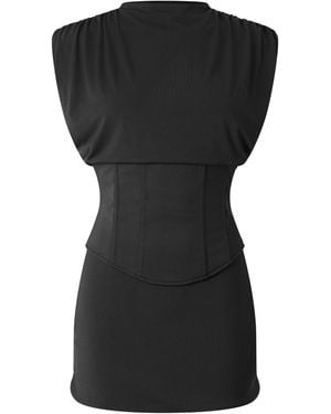 Mars the Label Sandra Mini Dress - Black