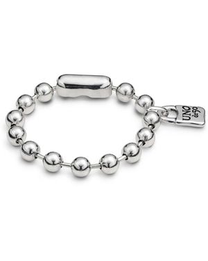 Uno De 50 Sterling-Plated Bracelet - Metallic