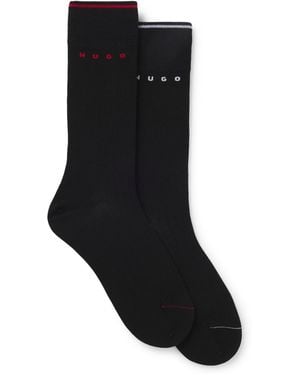 HUGO Crw Retro Sck 2 Sn64 - Black