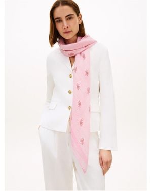 Tommy Hilfiger Lightweight Scarf - Pink
