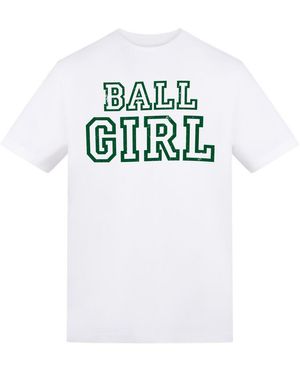 AWD Adults Printed Tennis Tee - White