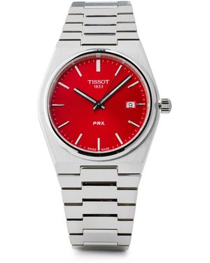 Tissot Prx Quartz Analogue Watch - Red
