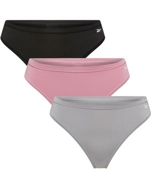 Reebok 3 Pack Thong Agatha - Pink