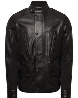 Belstaff Motorcycle Leather Jacket - Black