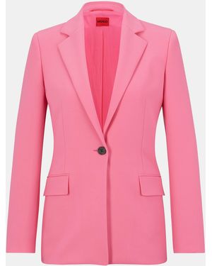 HUGO Atana Tailored Blazer - Pink