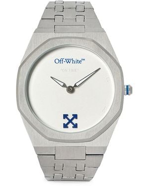 Off-White c/o Virgil Abloh On Time Watch - Metallic
