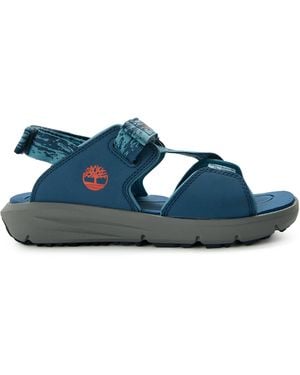 Timberland Backstrap Flat Sandals - Blue