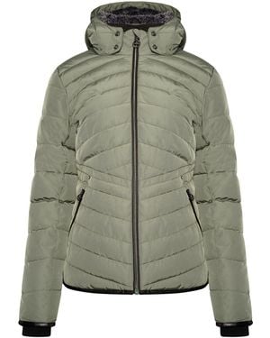 Dare 2b Quilted Waterproof Fitted Insulated Puffer Jacket - Green