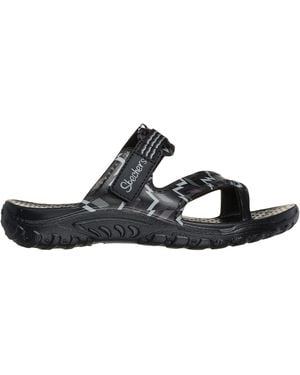 Skechers Reggae Flat Sandals - Blue