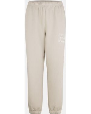 Jack Wills Closed Hem Fleece Joggers - Natural