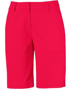 PUMA (13) (Golf) Pounce Bermuda Shorts - Red