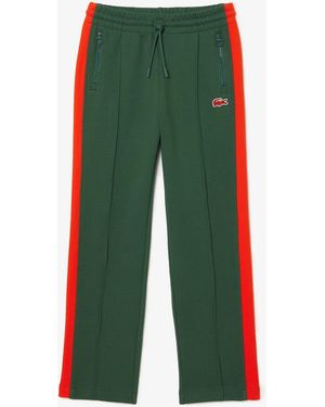 Lacoste Closed Hem Woven Tracksuit Joggers - Green