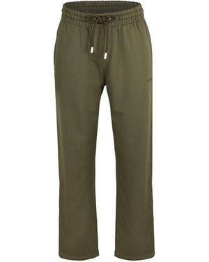 Off-White c/o Virgil Abloh Arrow Fleece Closed Hem Joggers - Green