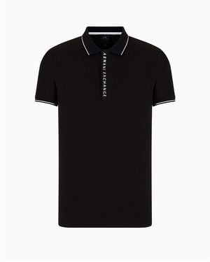 ARMANI EXCHANGE Polo - Black