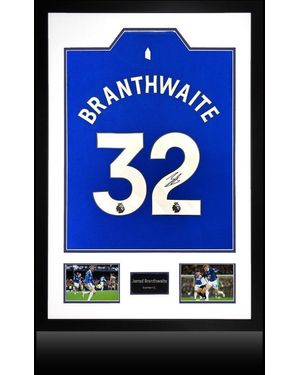 The Fan Cave Jarrad Branthwaite Signed Everton 24/25 Shirt - Blue