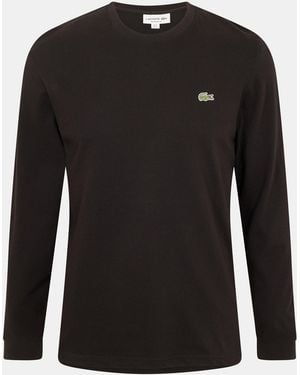 Lacoste Long Sleeve T-Shirt - Black