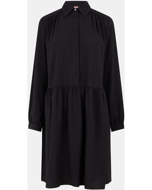 BOSS Dabesa Wrap Design Dress - Black