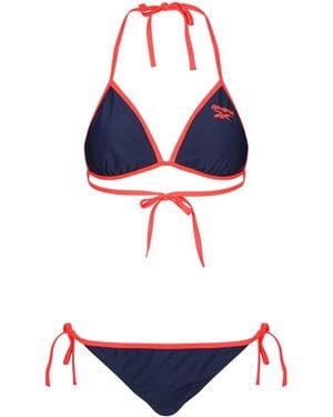 Reebok S Two Piece Bikini Set In Navy - Blue