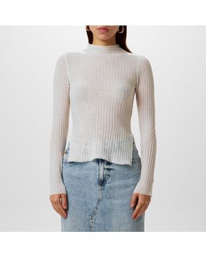 BOSS C Fennon Knit Top - Grey