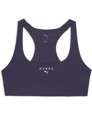 PUMA Hyrox Tech Hyrox Non Wired Medium Impact Sports Bra - Blue