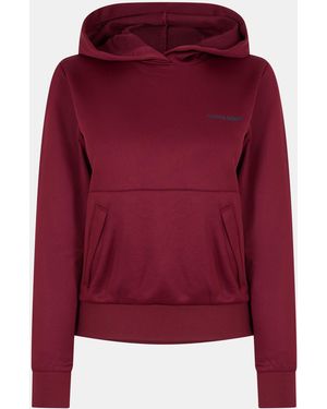 Calvin Klein French Terry Zipped Tracksuit Top - Red