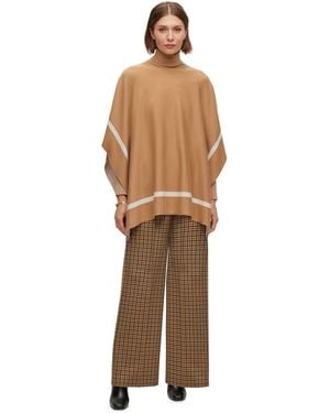 BOSS Lia Poncho - Brown