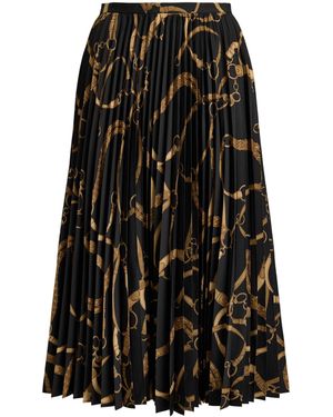 Ralph Lauren Pleated Skirt - Black