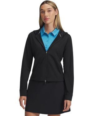 Under Armour Drive Full-Zip Performance Golf Jacket - Black