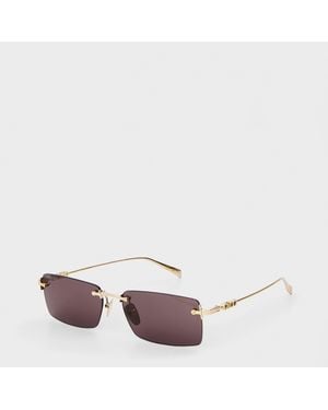 Gucci Rectangle Sunglasses - Pink